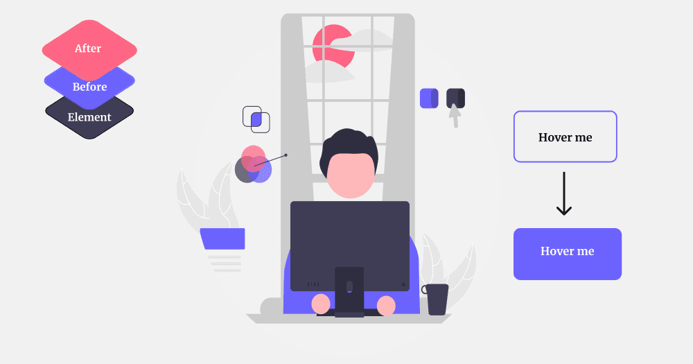 Creating aesthetic cards with CSS ::before and ::after pseudo-elements